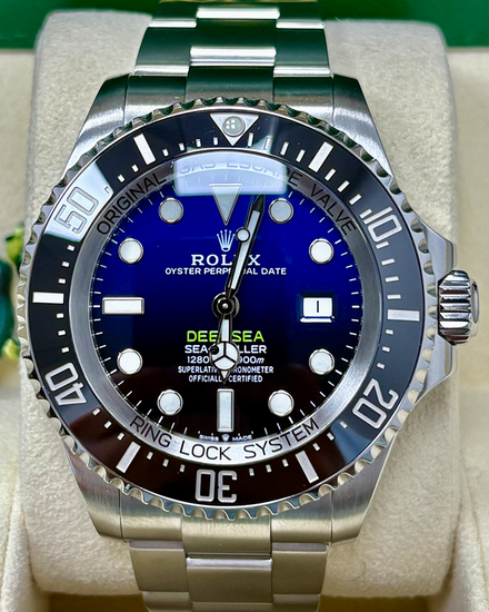 Rolex Sea-Dweller Deepsea "James Cameron" 44MM Blue Dial Oyster Bracelet (126660)
