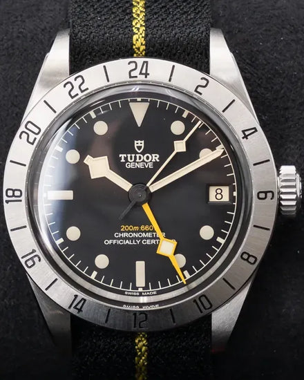 2023 Tudor Black Bay Pro GMT 39MM Black Dial Textile Strap (79470)