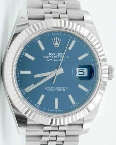 2020 Rolex Datejust 41MM Blue Dial Jubilee Bracelet (126334)