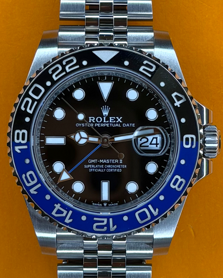 2025 Rolex GMT-Master II "Batgirl" 40MM Black Dial Jubilee Bracelet (126710BLNR)