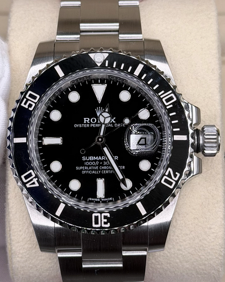 2018 Rolex Submariner Date 40MM Black Dial Oyster Bracelet (116610LN)
