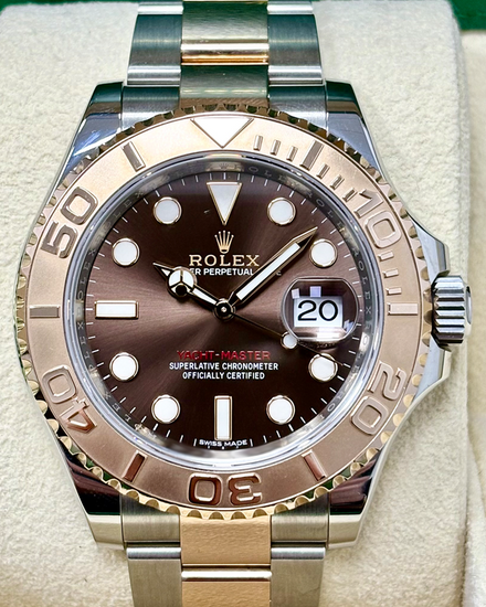 Rolex Yacht-Master 40MM Chocolate Dial Two-Tone Oyster Bracelet (116621)