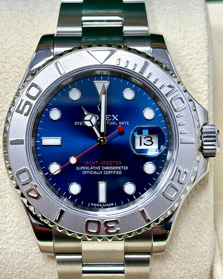 2019 Rolex Yacht-Master 40MM Blue Dial Oyster Bracelet (116622)