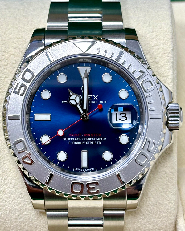 2016 Rolex Yacht-Master 40MM Blue Dial Oyster Bracelet (116622)