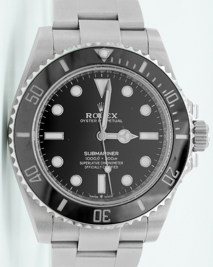 2021 Rolex Submariner No-Date 41MM Black Dial Oyster Bracelet (124060)