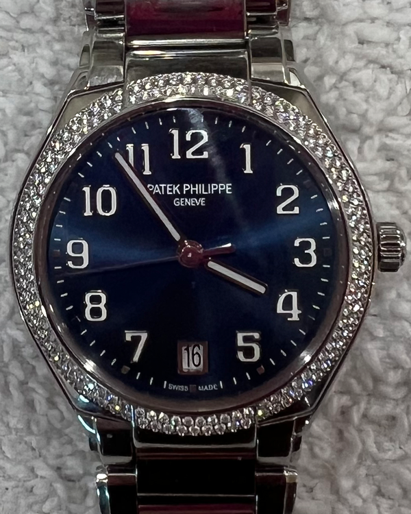 Patek Philippe Twenty-4 36MM Blue Dial Steel Bracelet (7300/1200A-001)