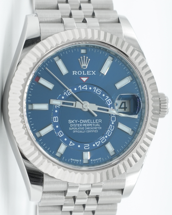 2024 Rolex Sky-Dweller 42MM Blue Dial Jubilee Bracelet (336934)