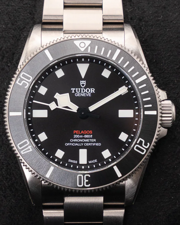2025 Tudor Pelagos 39MM Black Dial Titanium Bracelet (25407N)