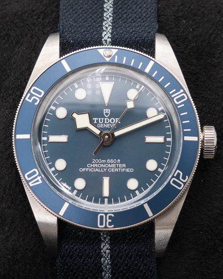 2025 Tudor Black Bay '58 39MM Blue Dial Textile Strap (79030B)