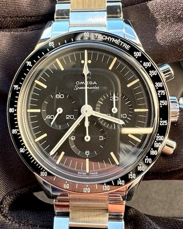 2025 Omega Speedmaster Calibre 321 39.7MM Black Dial Steel Bracelet (311.30.40.30.01.001)