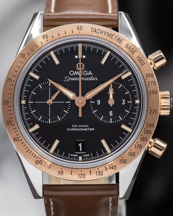 2024 Omega Speedmaster '57 41.5MM Black Dial Leather Strap (331.22.42.51.01.001)
