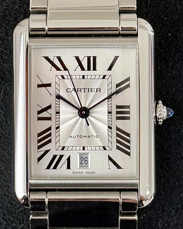 2021 Cartier Tank Must de Cartier 31MM Quartz Silver Dial Steel Bracelet (WSTA0053)