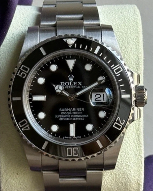 2020 Rolex Submariner Date 40MM Black Dial Oyster Bracelet (116610LN)