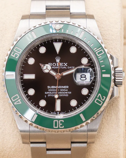 2023 Rolex Submariner Date "Starbucks" 41MM Black Dial Oyster Bracelet (126610LV)