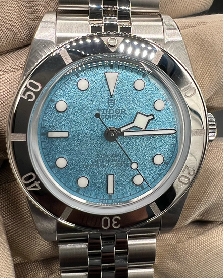 2025 Tudor Black Bay 54 "Lagoon Blue" 37MM Blue Dial Steel Bracelet (79000)