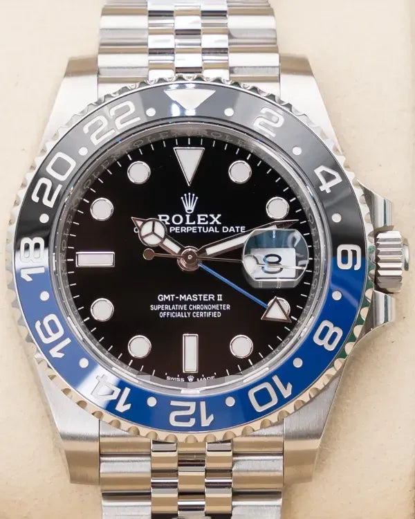 2025 Rolex GMT-Master II "Batgirl" 40MM Black Dial Jubilee Bracelet (126710BLNR)