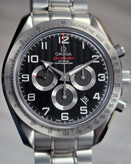 2022 Omega Speedmaster Broad Arrow 44MM Black Dial Steel Bracelet (321.10.44.50.01.001)