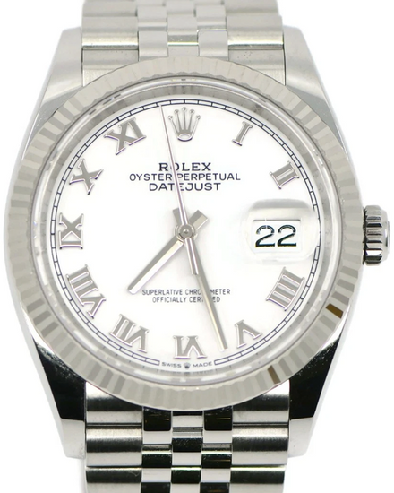 2025 Rolex Datejust 36MM White Dial Jubilee Bracelet (126234)