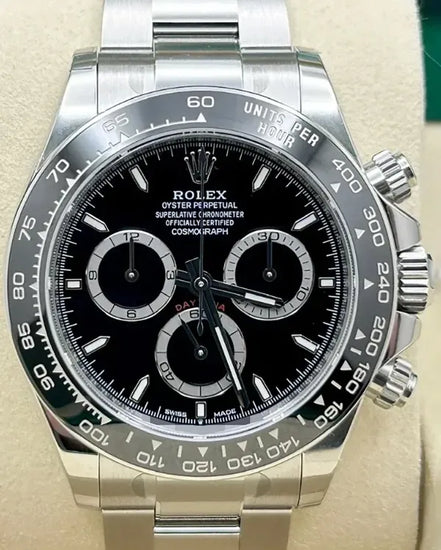 2025 Rolex Cosmograph Daytona 40MM Black Dial Oyster Bracelet (126500LN)
