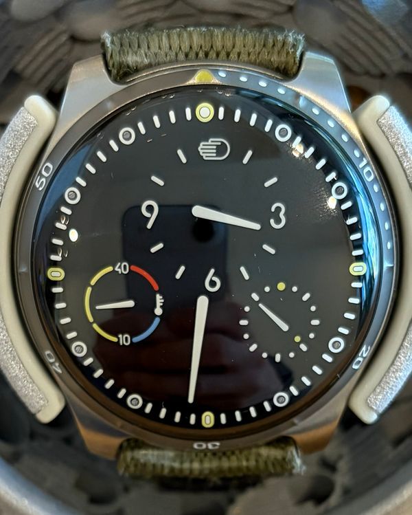 2021 Ressence Type 5B 46MM Black Dial Textile Strap (5.1B)