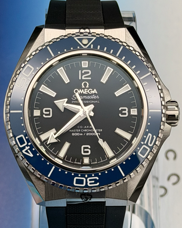 2025 Omega Seamaster Planet Ocean 600M 42MM Black Dial Rubber Strap (217.32.42.21.01.002)