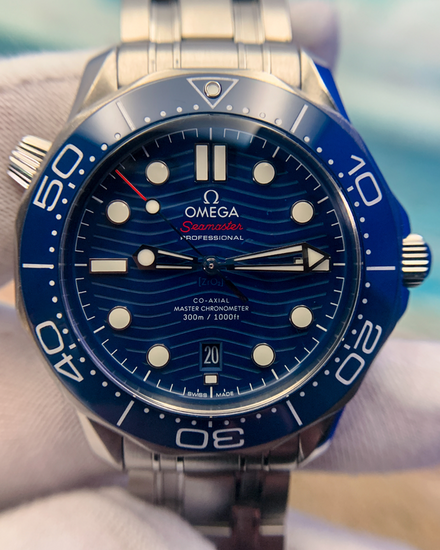 2024 Omega Seamaster Diver 300M 42MM Blue Dial Steel Bracelet (210.30.42.20.03.001)