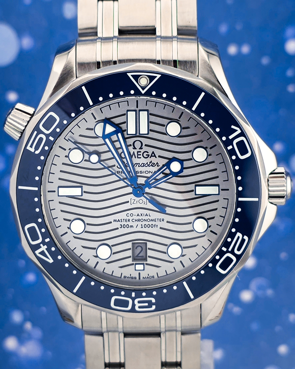2023 Omega Seamaster 300M 42MM Grey Dial Steel Bracelet (210.30.42.20.06.001)
