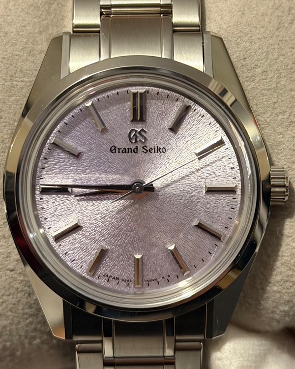 2025 Grand Seiko Heritage "Kiri" 36.5MM Purple Dial Steel Bracelet (SBGW323G)