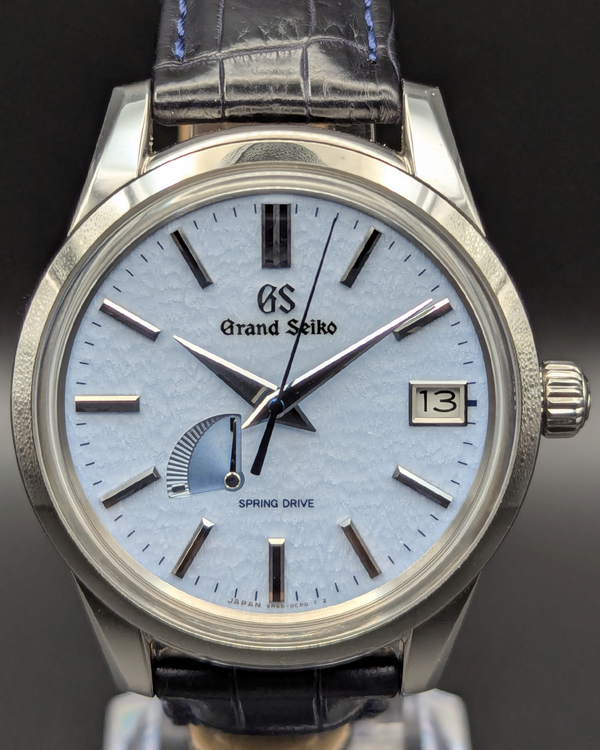 2019 Grand Seiko Elegance 40.2MM Blue Dial Leather Strap (SBGA407)