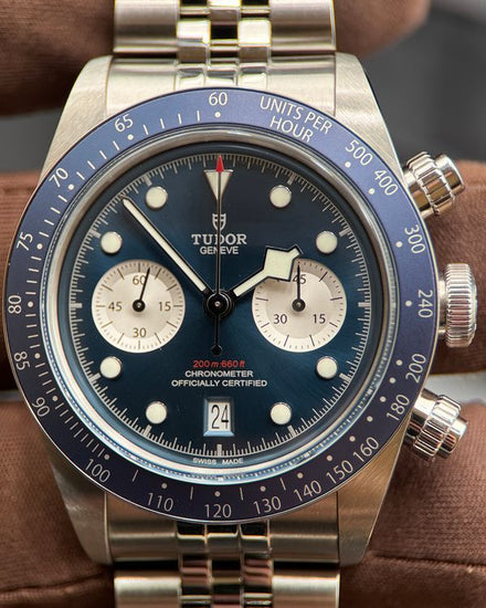 2024 Tudor Black Bay Chrono 41MM Blue Dial Steel Bracelet (79360B)