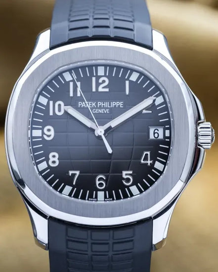 2015 Patek Philippe Aquanaut 40MM Grey Dial Rubber Strap (5167/1A-001)