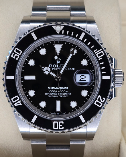 2020 Rolex Submariner Date 41MM Black Dial Oyster Bracelet (126610LN)
