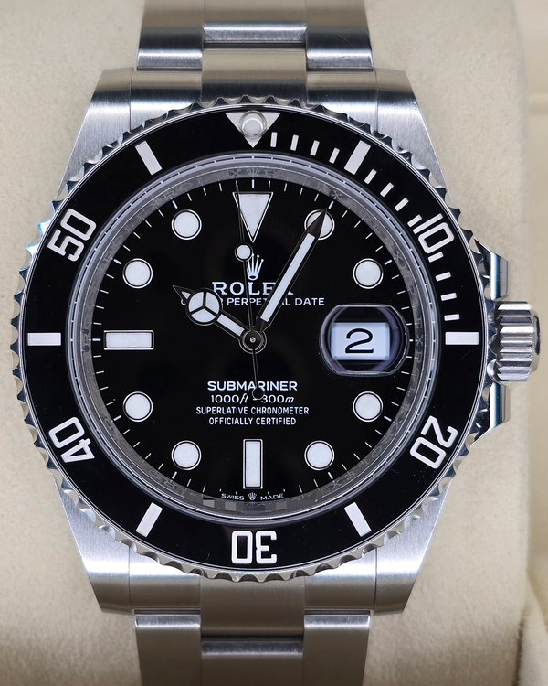 2020 Rolex Submariner Date 41MM Black Dial Oyster Bracelet (126610LN)