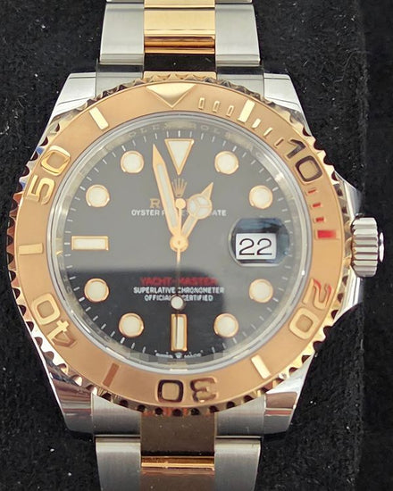 2019 Rolex Yacht-Master 40MM Black Dial Two-Tone Oyster Bracelet (126621)