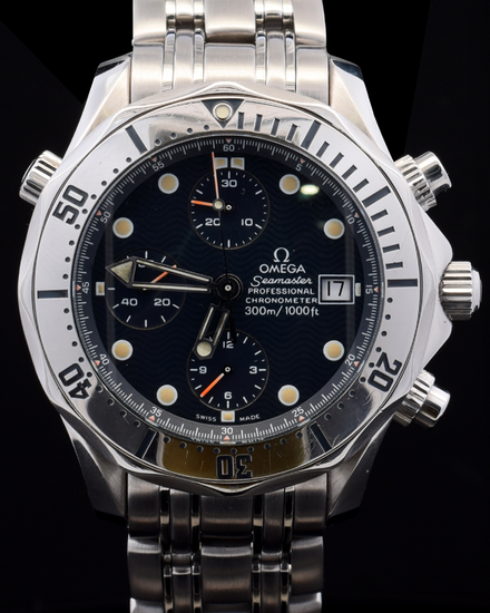 Omega Seamaster Diver 300M 41.5MM Blue Dial Steel Bracelet (2598.80.00)