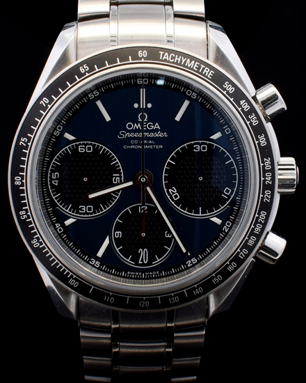 Omega Speedmaster Racing 40MM Blue Dial Steel Bracelet (326.30.40.50.03.001)