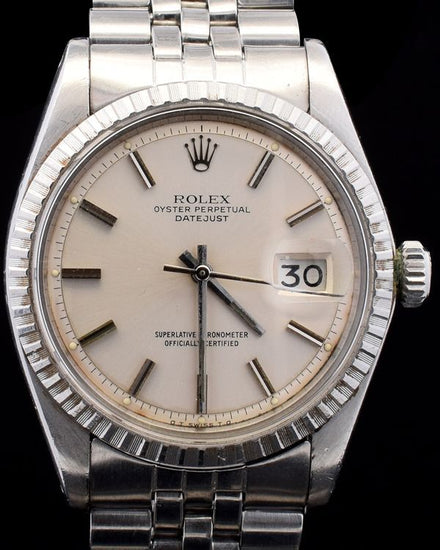 1970 Rolex Datejust 36MM Silver Dial Jubilee Bracelet (1603)