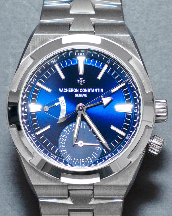 2024 Vacheron Constantin Overseas Dual Time 41MM Blue Dial Steel Bracelet (7920V/210A-B334)