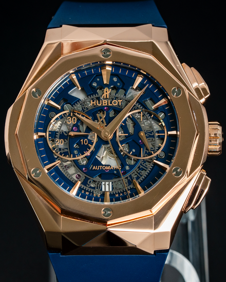 2020 Hublot Classic Fusion Aerofusion Chronograph "Orlinski" L.E. 45MM Skeleton Dial Rubber Strap (525.OX.5180.RX.ORL21)