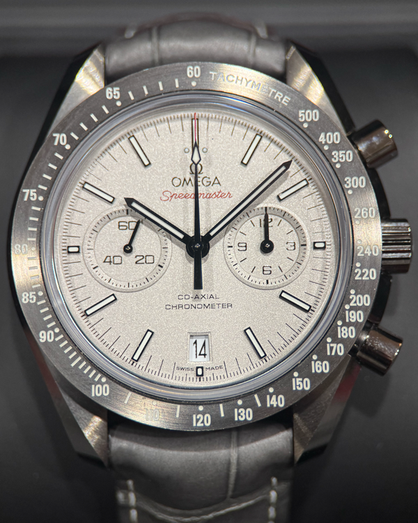 2020 Omega Speedmaster Dark Side of the Moon "Grey Side of the Moon" 44.25MM Grey Dial Leather Strap (311.93.44.51.99.001)