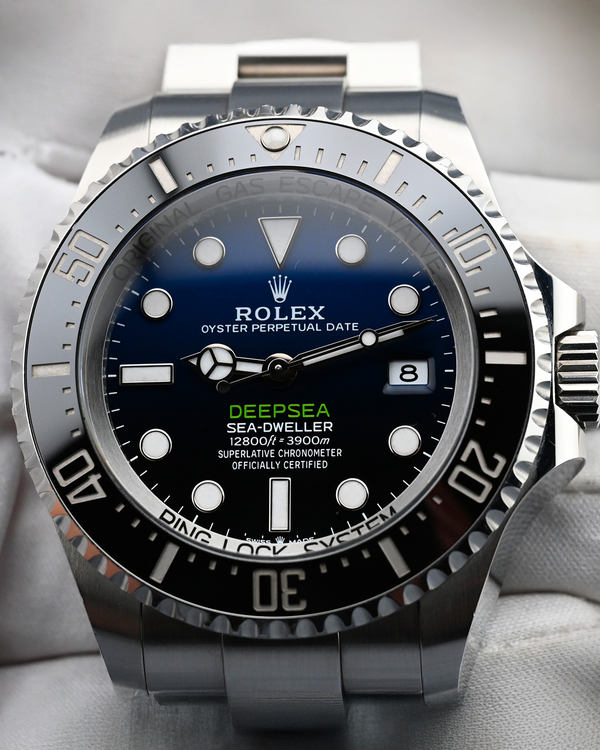 2024 Rolex Sea-Dweller Deepsea "James Cameron" 44MM Blue Dial Oyster Bracelet (136660)