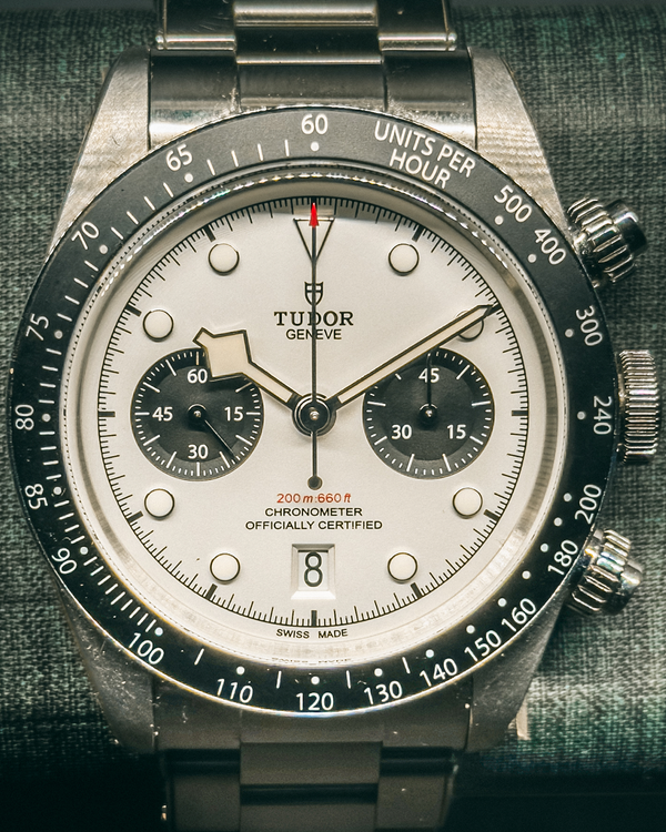 2022 Tudor Black Bay Chrono "Panda" 41MM White Dial Steel Bracelet (79360N)