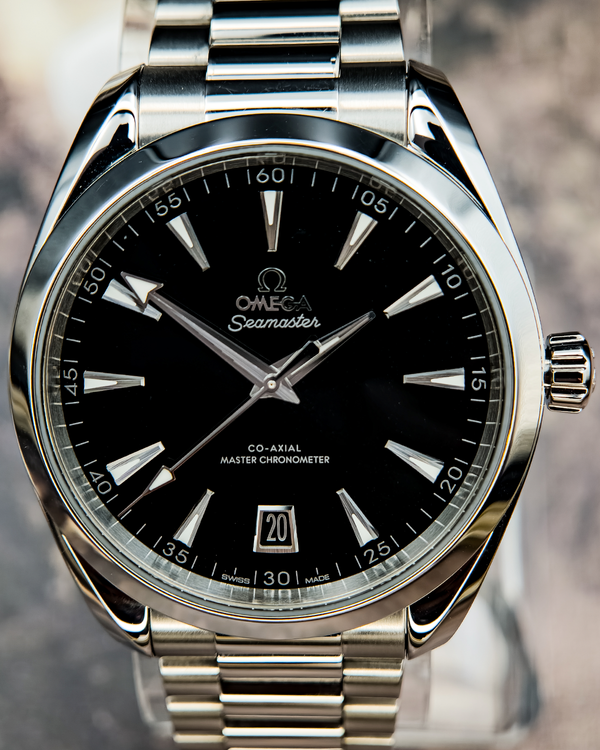 2025 Omega Seamaster Aqua Terra 150M 41MM Black Dial Steel Bracelet (220.10.41.21.01.002)