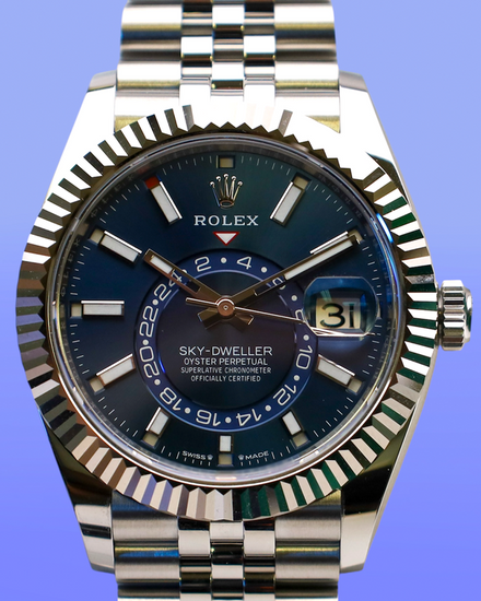2025 Rolex Sky-Dweller 42MM Blue Dial Jubilee Bracelet (336934)