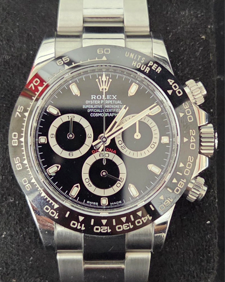 2017 Rolex Cosmograph Daytona 40MM Black Dial Oyster Bracelet (116500LN)