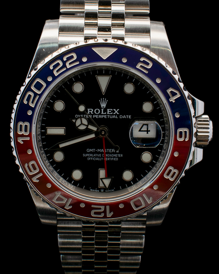 2019 Rolex GMT-Master II "Pepsi" 40MM Black Dial Jubilee Bracelet (126710BLRO)