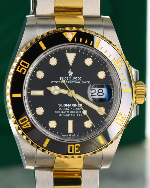 Rolex Submariner Date 41MM Black Dial Two-Tone Oyster Bracelet (126613LN)