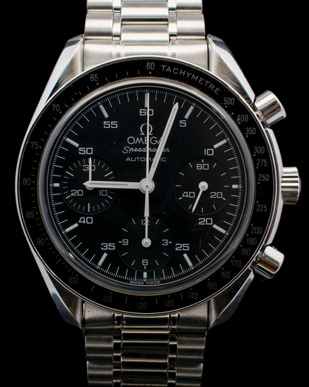 Omega Speedmaster Reduced 39MM Black Dial Steel Bracelet (3539.50.00)