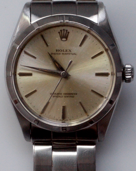 Rolex Oyster Perpetual 34MM Silver Dial Oyster Bracelet (1003)