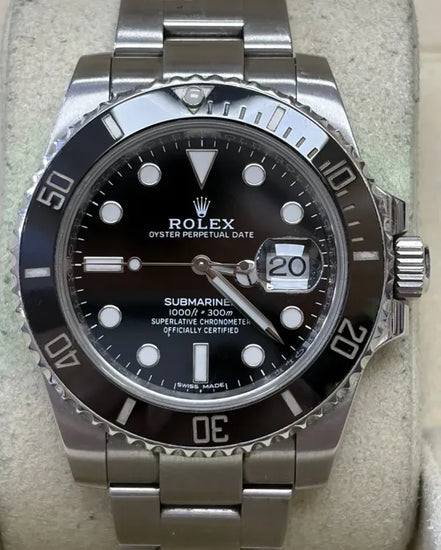 2018 Rolex Submariner Date 40MM Black Dial Oyster Bracelet (116610LN)